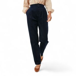 Alex Mill Navy Rugged Corduroy High Waist Boy Pant‎ Women's 10